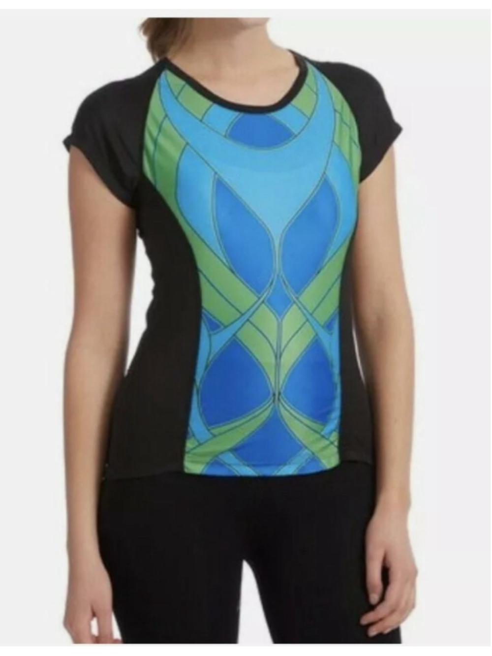 MOXIE Cycling Women's M Summit Colorblock Jersey Tshirt Sun Protection 50+ UPF